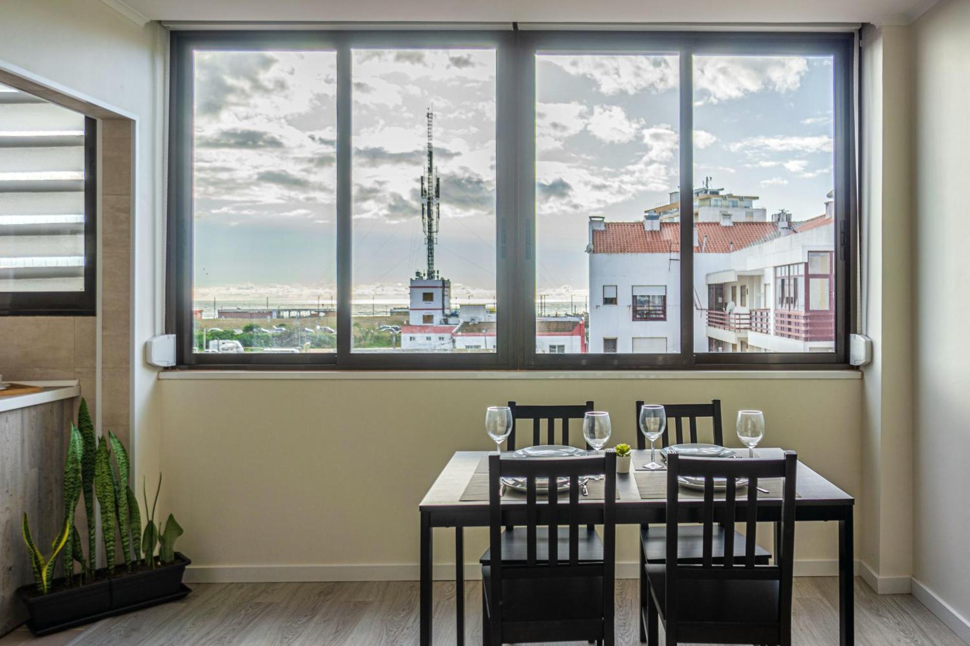 Beach Apartment W/Ocean View Costa da Caparica Exterior foto